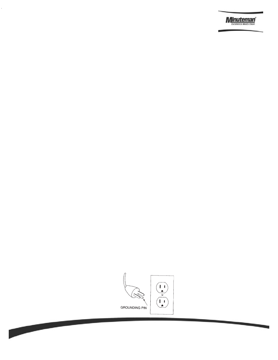 Operating instructions, Warning, Danger | Minuteman X-839 Critical Filter Vacuum 4 & 6 Gallon User Manual | Page 5 / 14
