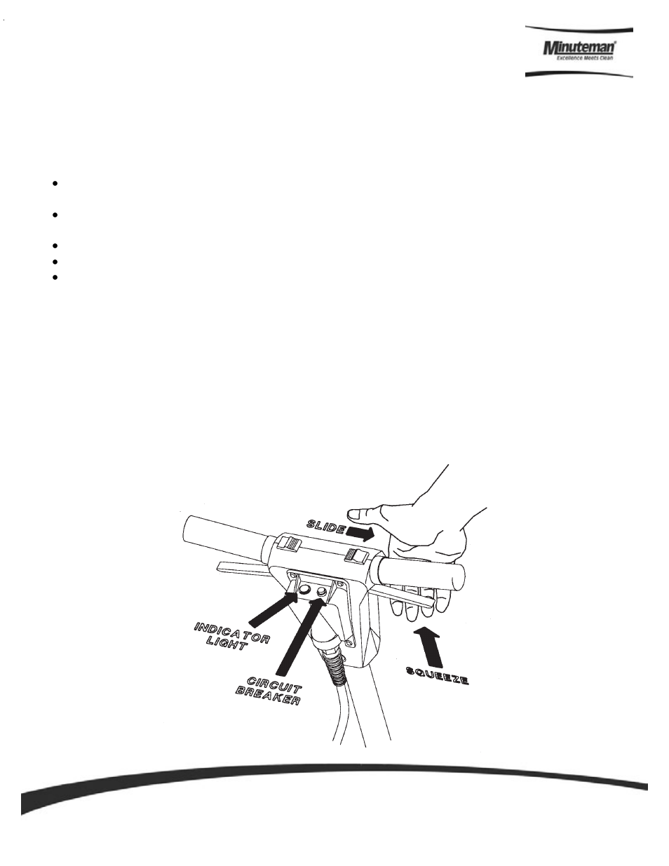 Minuteman M201130-01 (230V) 1500 Burnisher User Manual | Page 8 / 14