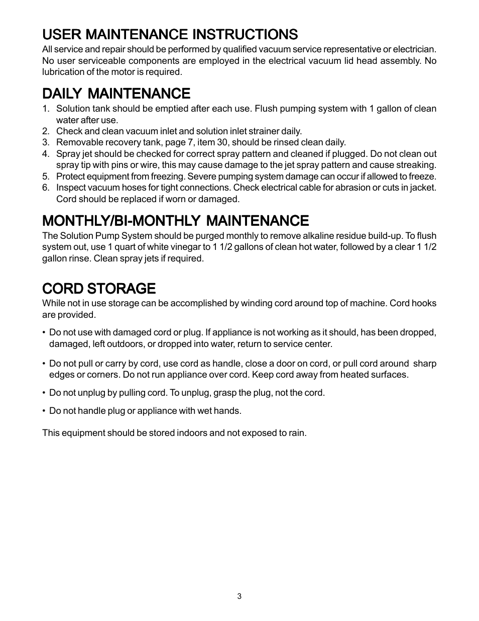 Minuteman C46200-02CE Carpet Spotter User Manual | Page 5 / 16