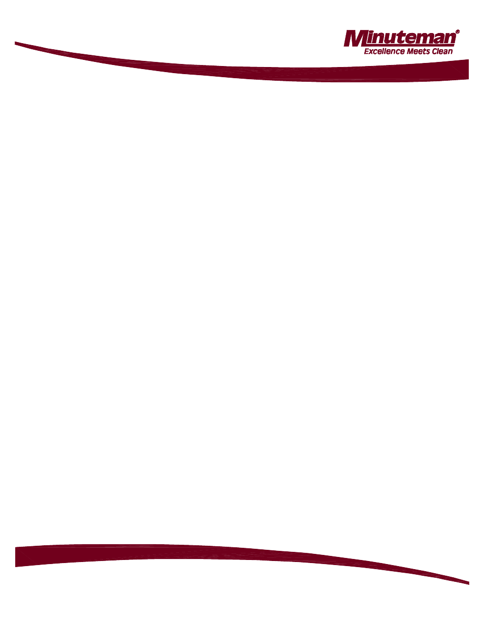 Minuteman C8420-115_C8420-240 Ambassador 20 User Manual | Page 26 / 26