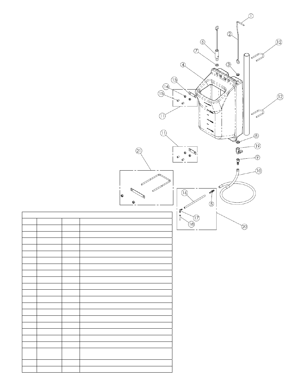 Minuteman 190400 SOLUTION TANK User Manual | Page 4 / 4