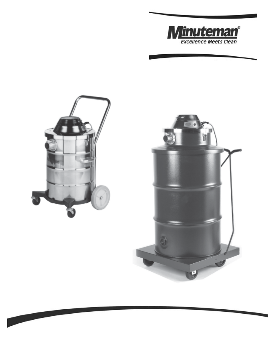Minuteman 390 Vacuum Series 15, 30, & 55 Gallon User Manual | 16 pages