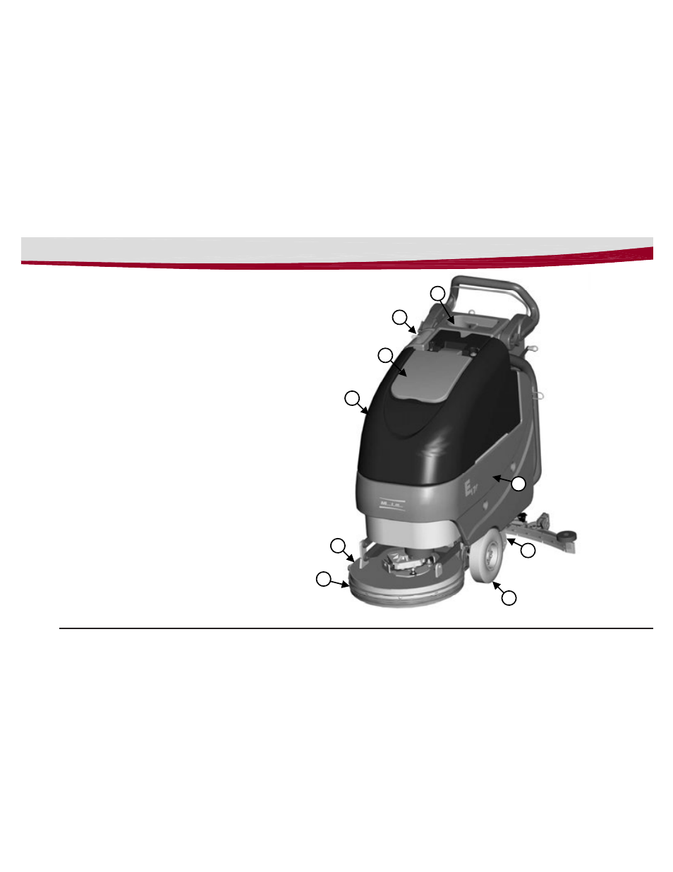 Minuteman E17_E20_H20 Walk-Behind Scrubber Disc Traction Drive User Manual | Page 8 / 40