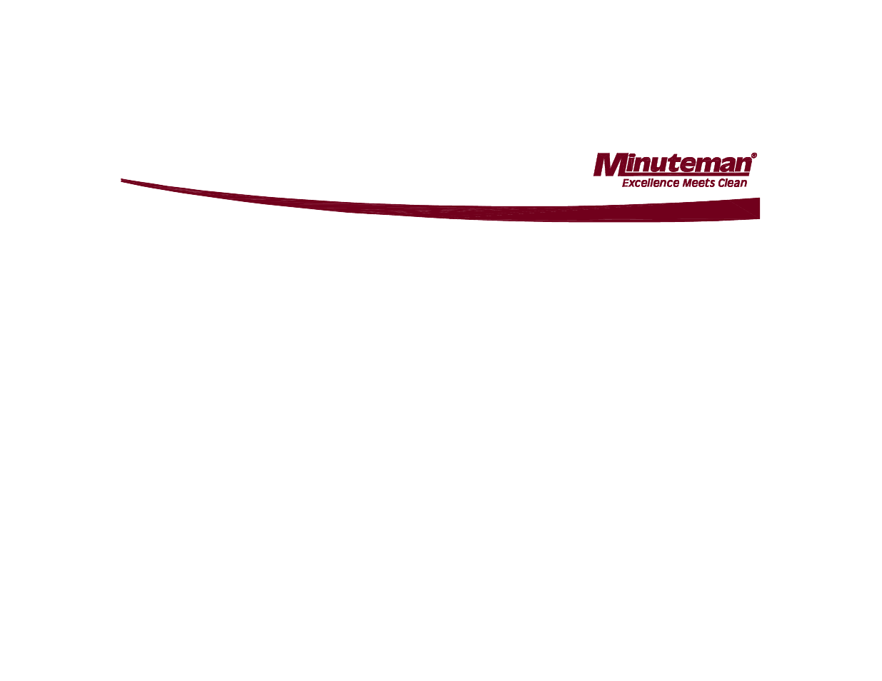 Minuteman E20 Walk-Behind Scrubber Traction Drive Cylindrical Deck User Manual | 40 pages