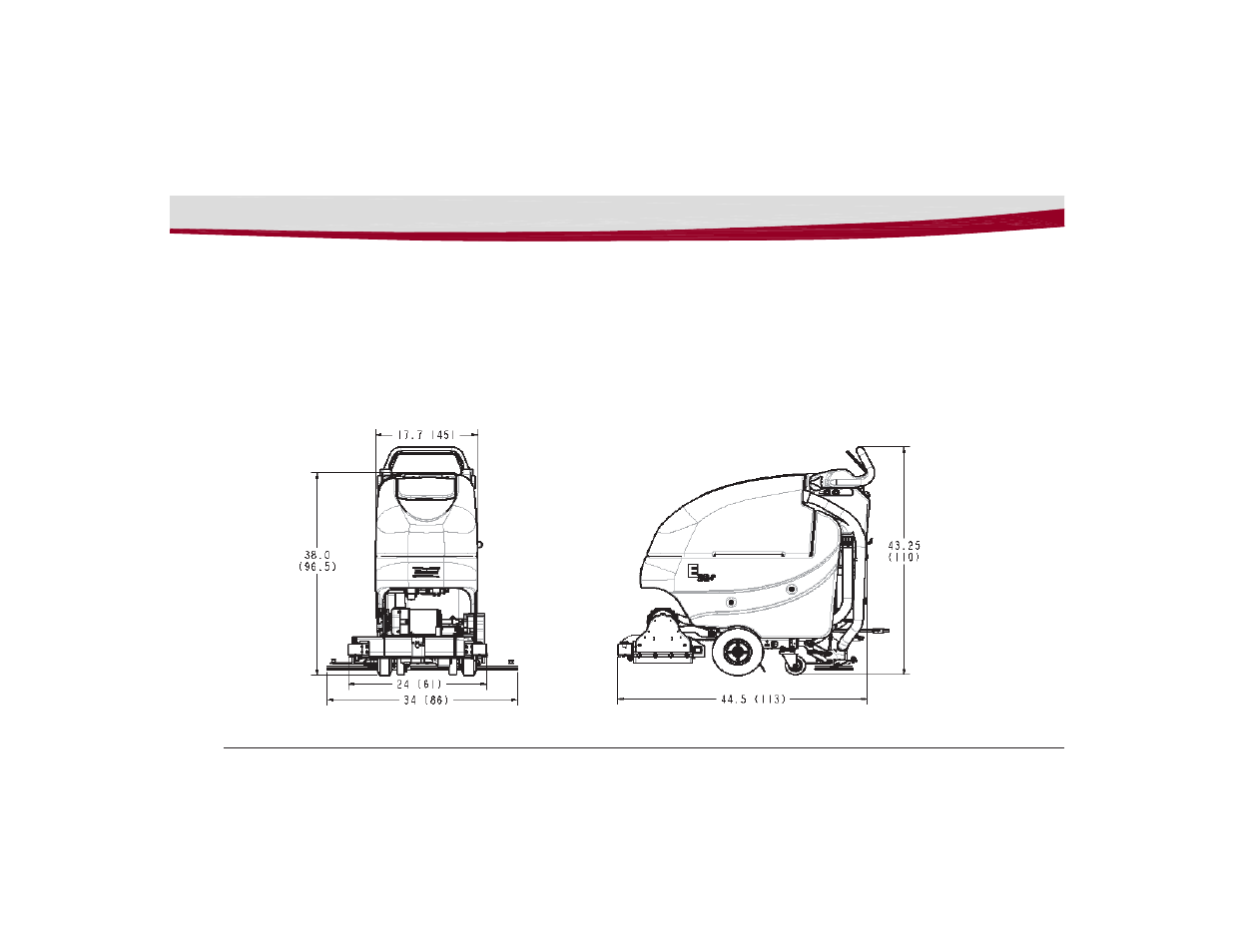 Minuteman E20 Walk-Behind Scrubber Traction Drive Cylindrical Deck User Manual | Page 2 / 40