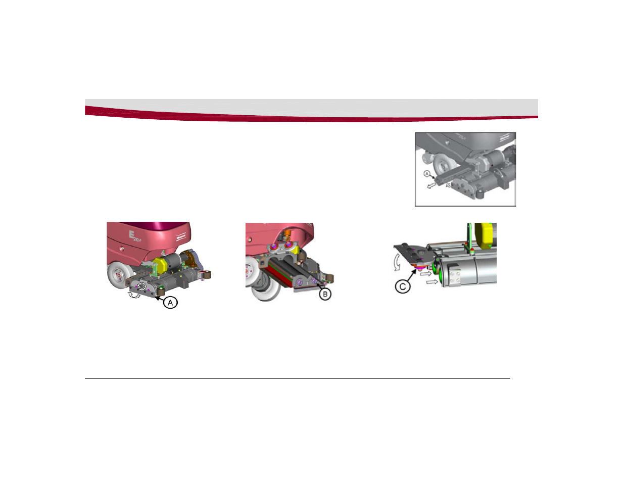 Minuteman E20 Walk-Behind Scrubber Traction Drive Cylindrical Deck User Manual | Page 27 / 40