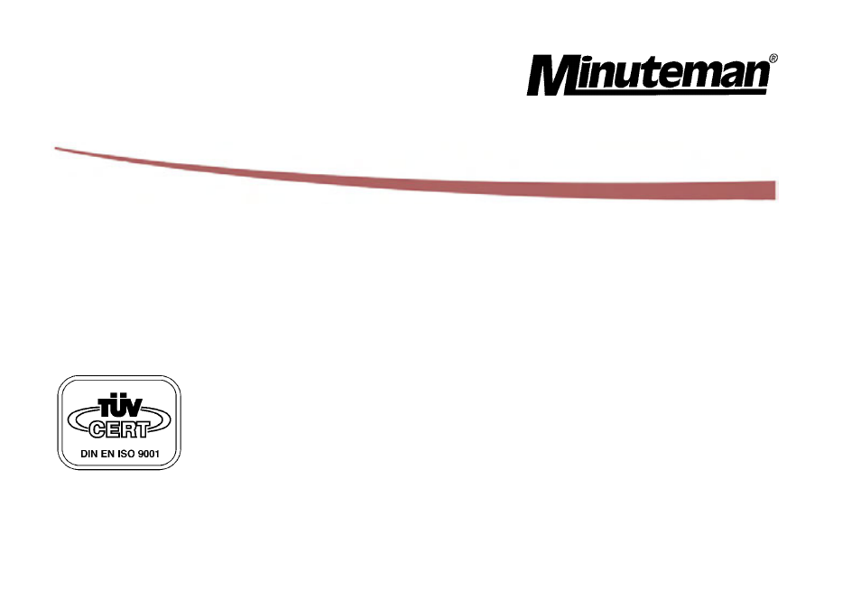 Minuteman Kleen Sweep 25W (625821) User Manual | Page 40 / 40