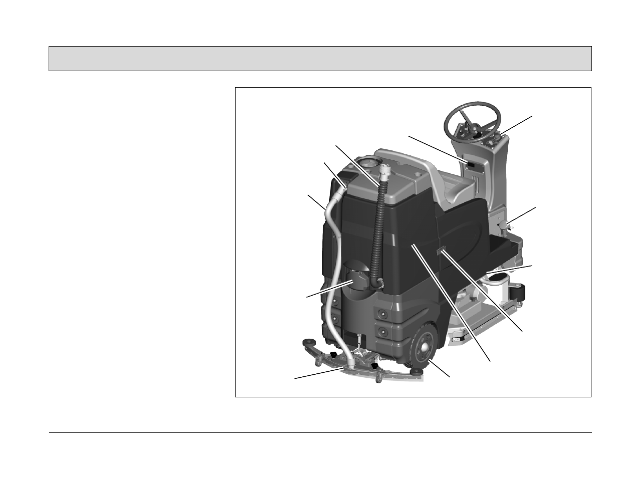 Machine overview | Minuteman E Ride 26 User Manual | Page 15 / 60