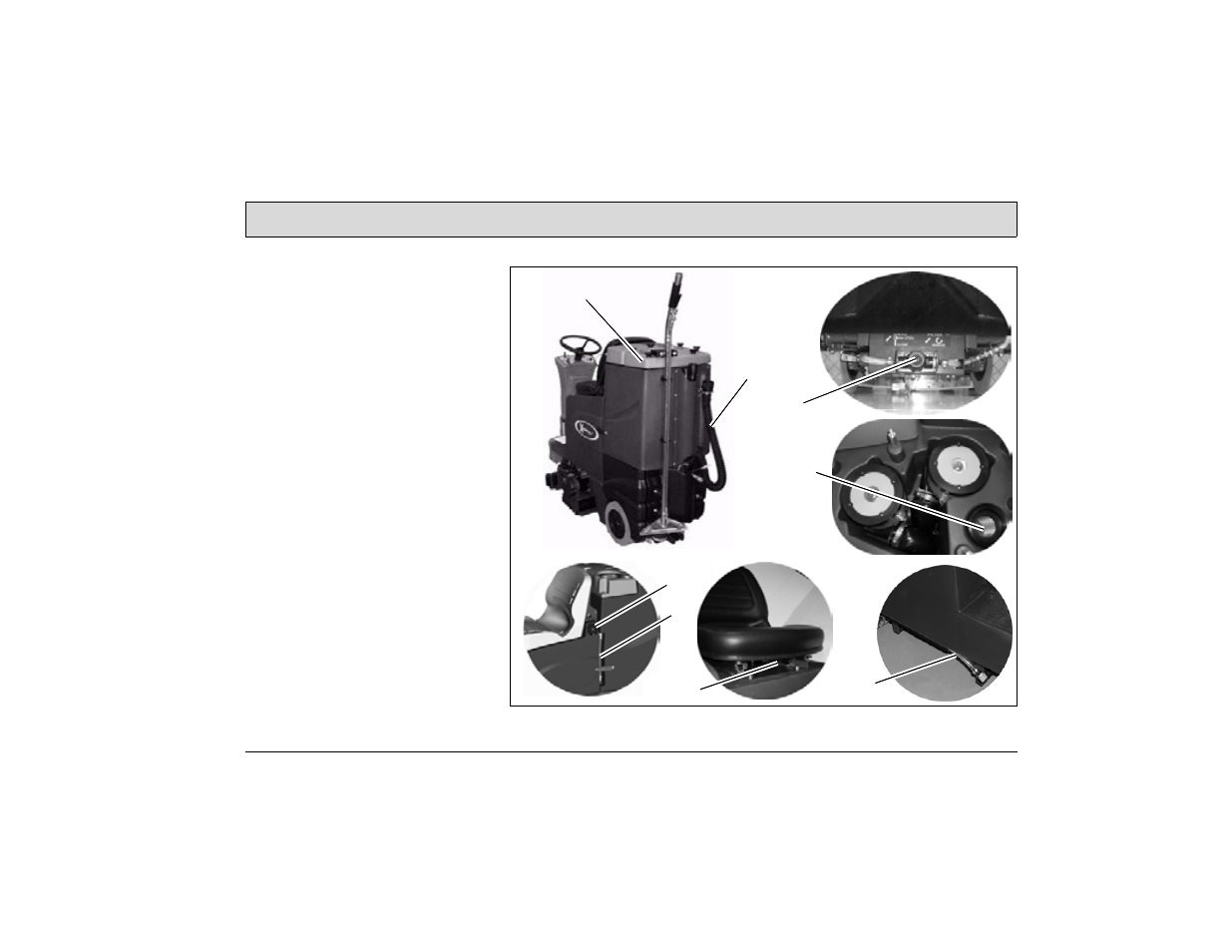 Operating and indicating elements | Minuteman X Ride 28 Riding Extractor User Manual | Page 19 / 56