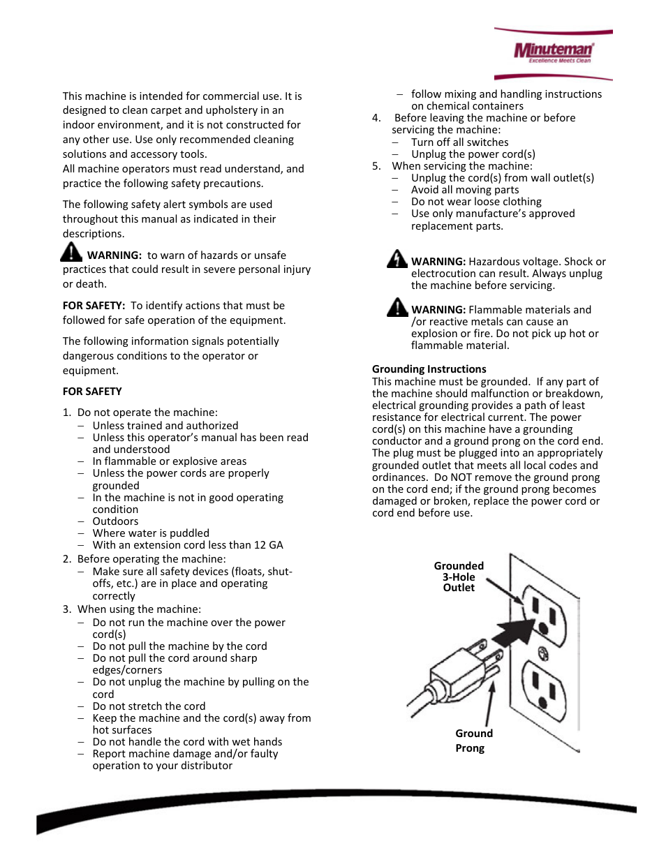Minuteman H-BOX 200 User Manual | Page 4 / 10
