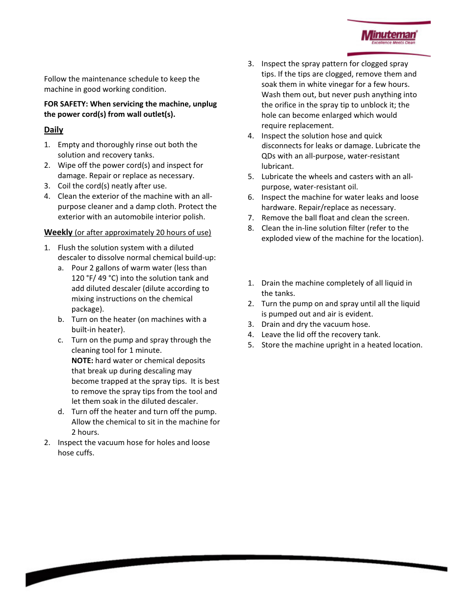 Minuteman H-BOX 200 User Manual | Page 7 / 10