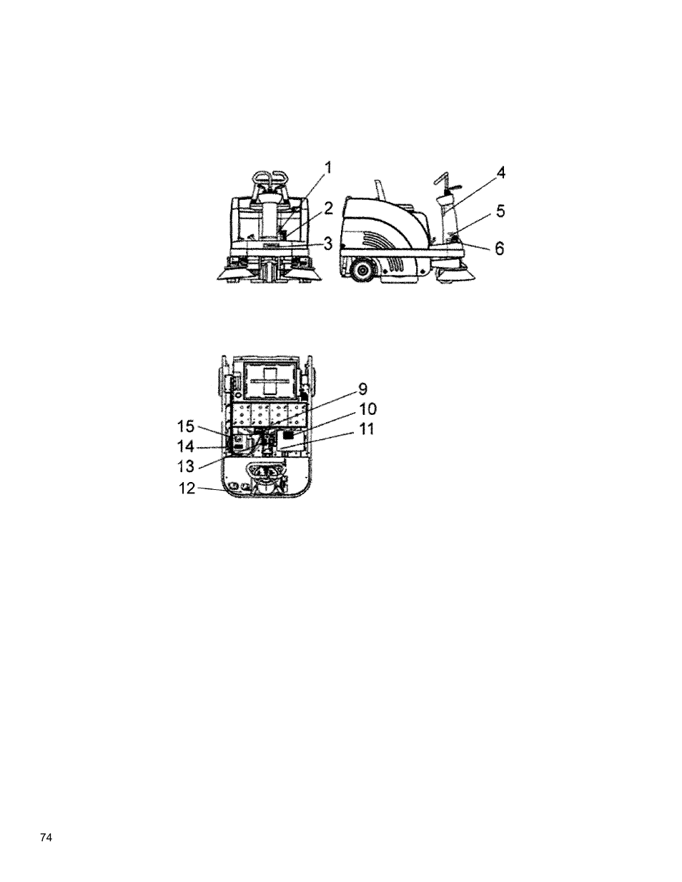 Minuteman Kleen Sweep 40R-47R HM50QP User Manual | Page 74 / 78
