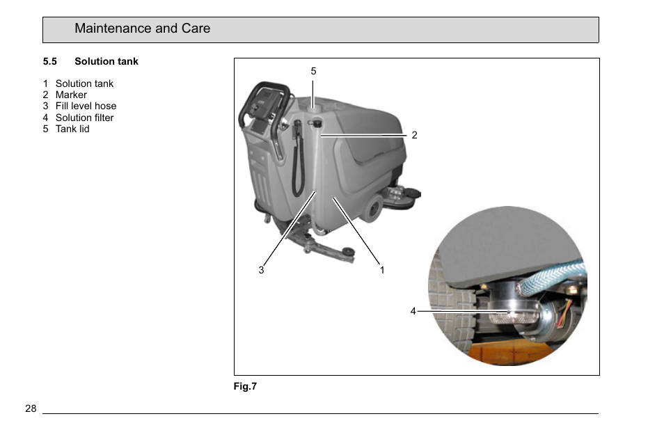 Maintenance and care | Minuteman E 26 (7061.11) User Manual | Page 30 / 40