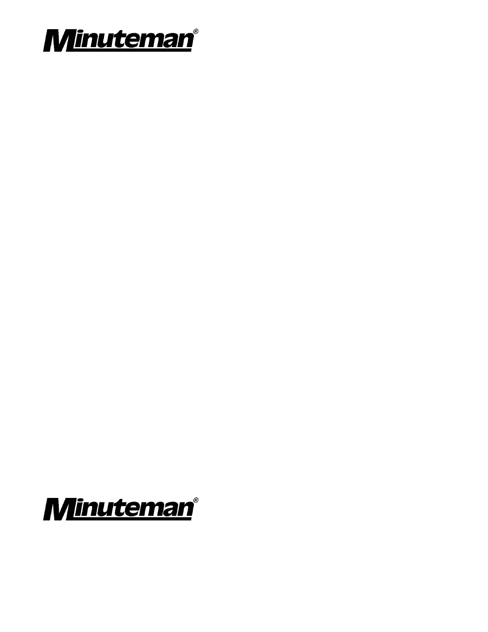Minuteman C82904-07 Micro Vacuum User Manual | Page 13 / 13
