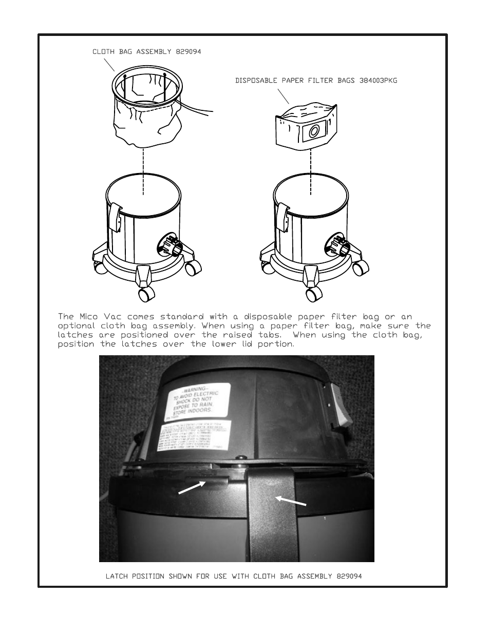 Minuteman C82904-07 Micro Vacuum User Manual | Page 6 / 13