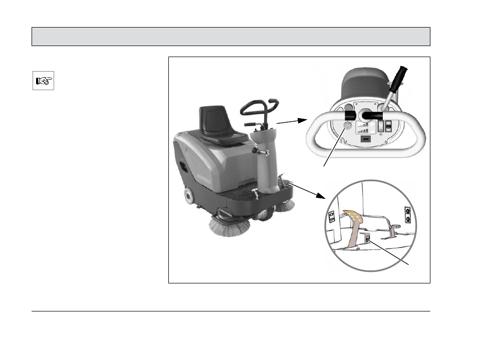 4 switching the vehicle on, Switching the vehicle on, Operation | Minuteman Kleen Sweep KS 32 R (6400.40) User Manual | Page 30 / 64