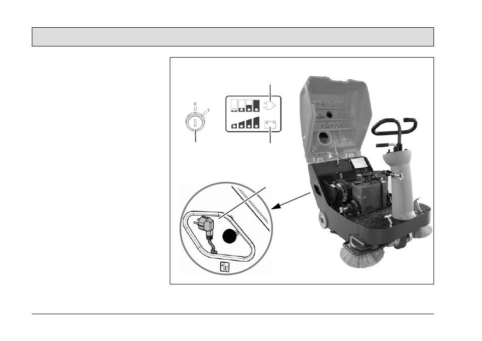 7 charging batteries, Charging batteries, Operation | Minuteman Kleen Sweep KS 32 R (6400.40) User Manual | Page 34 / 64