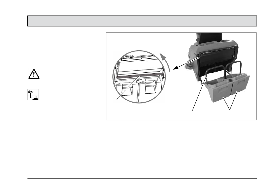 9 emptying the dirt hoppers, Emptying the dirt hoppers, Operation | Minuteman Kleen Sweep KS 32 R (6400.40) User Manual | Page 37 / 64