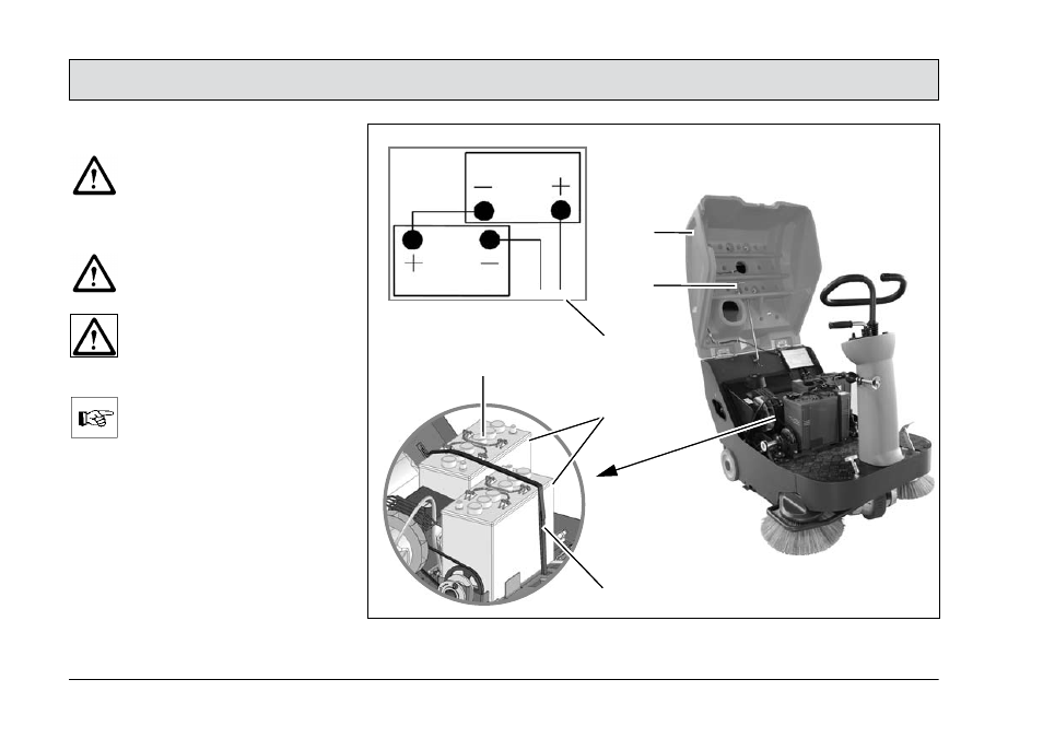 4 battery system, Maintenance and service | Minuteman Kleen Sweep KS 32 R (6400.40) User Manual | Page 48 / 64