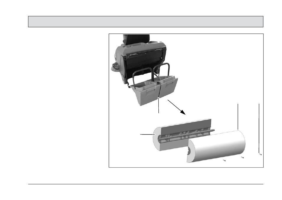 3 changing the cylindrical broom, Maintenance and service | Minuteman Kleen Sweep KS 32 R (6400.40) User Manual | Page 55 / 64