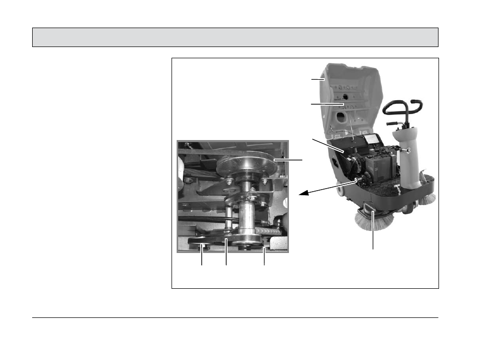 8 drive belt, 1 changing the drive belt, Maintenance and service | Minuteman Kleen Sweep KS 32 R (6400.40) User Manual | Page 60 / 64