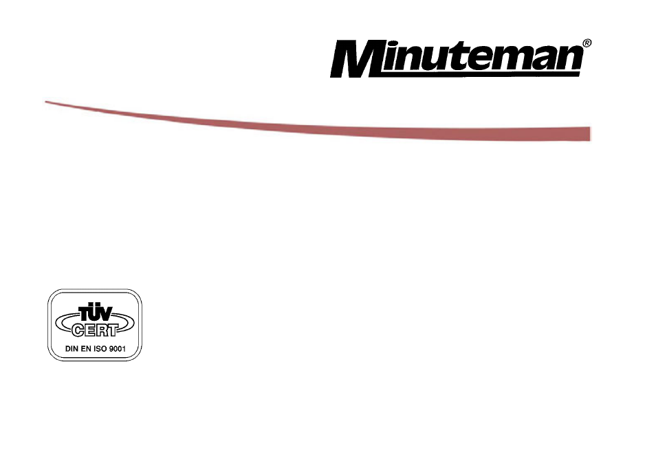 Excellence meets clean | Minuteman Port A Scrub with Power Pack User Manual | Page 42 / 42
