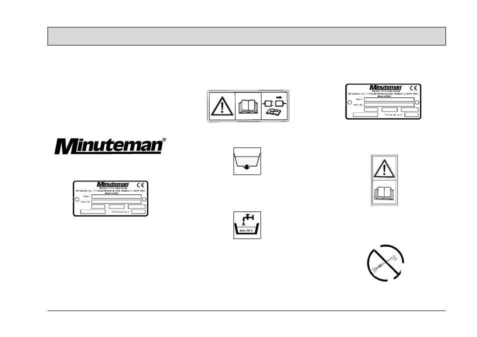 Port a scrub, Safety information | Minuteman Port A Scrub with Power Pack User Manual | Page 9 / 42