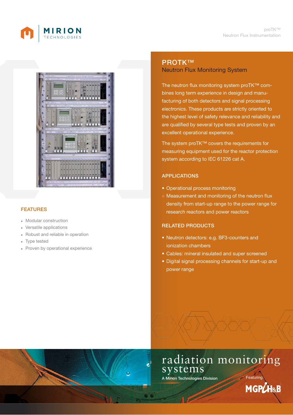 Mirion Technologies proTK User Manual | 4 pages