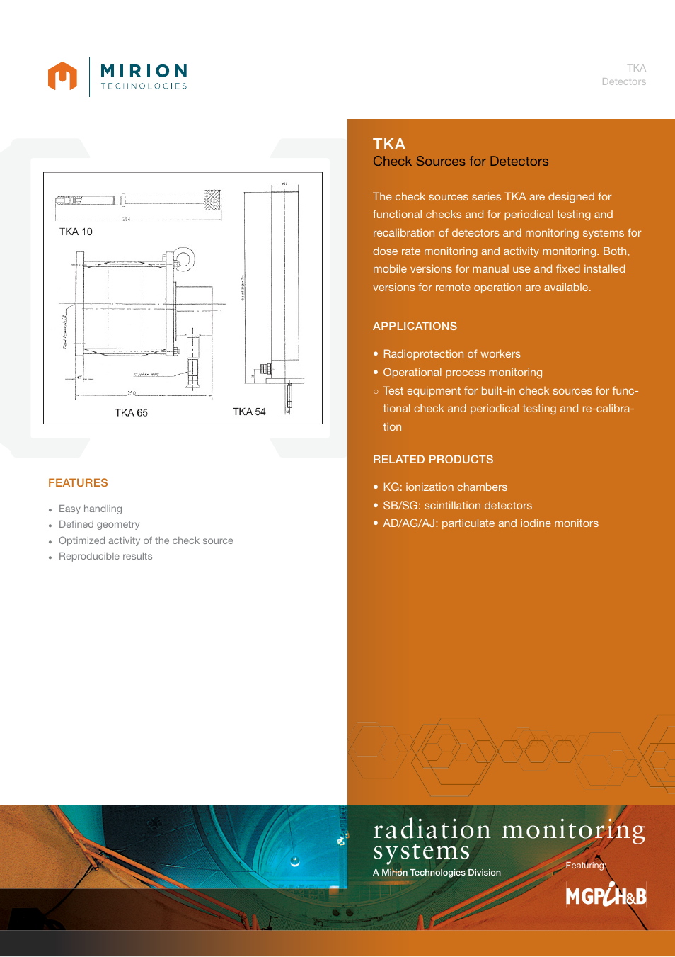 Mirion Technologies TKA User Manual | 2 pages