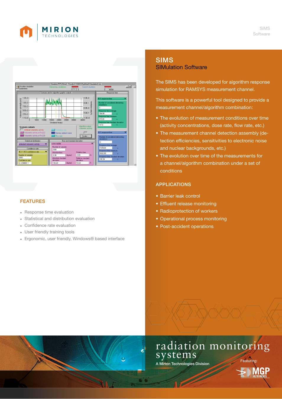 Mirion Technologies SIMS User Manual | 2 pages