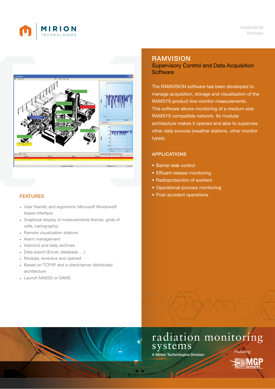 Mirion Technologies RAMVISION User Manual | 2 pages