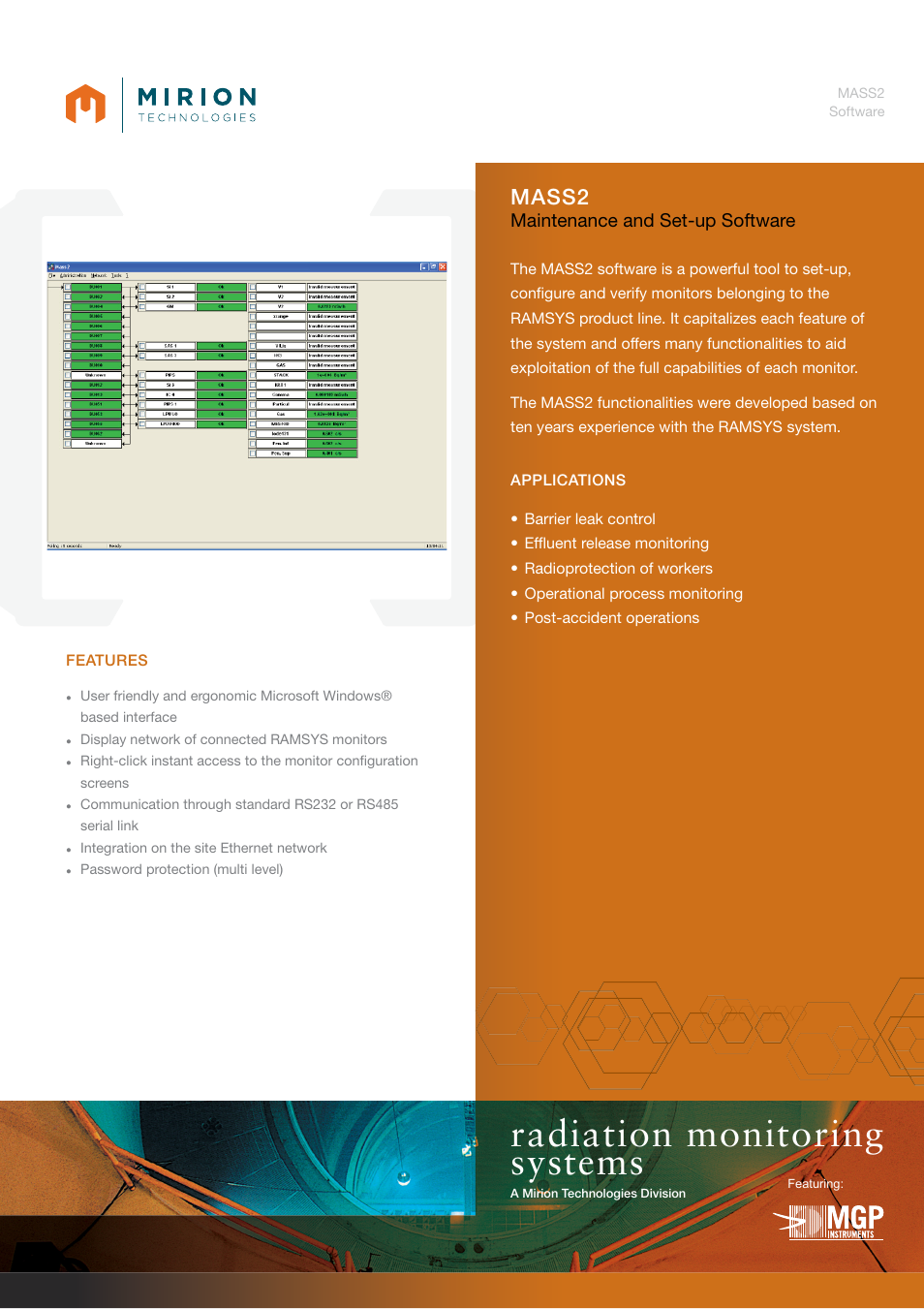 Mirion Technologies MASS2 User Manual | 2 pages