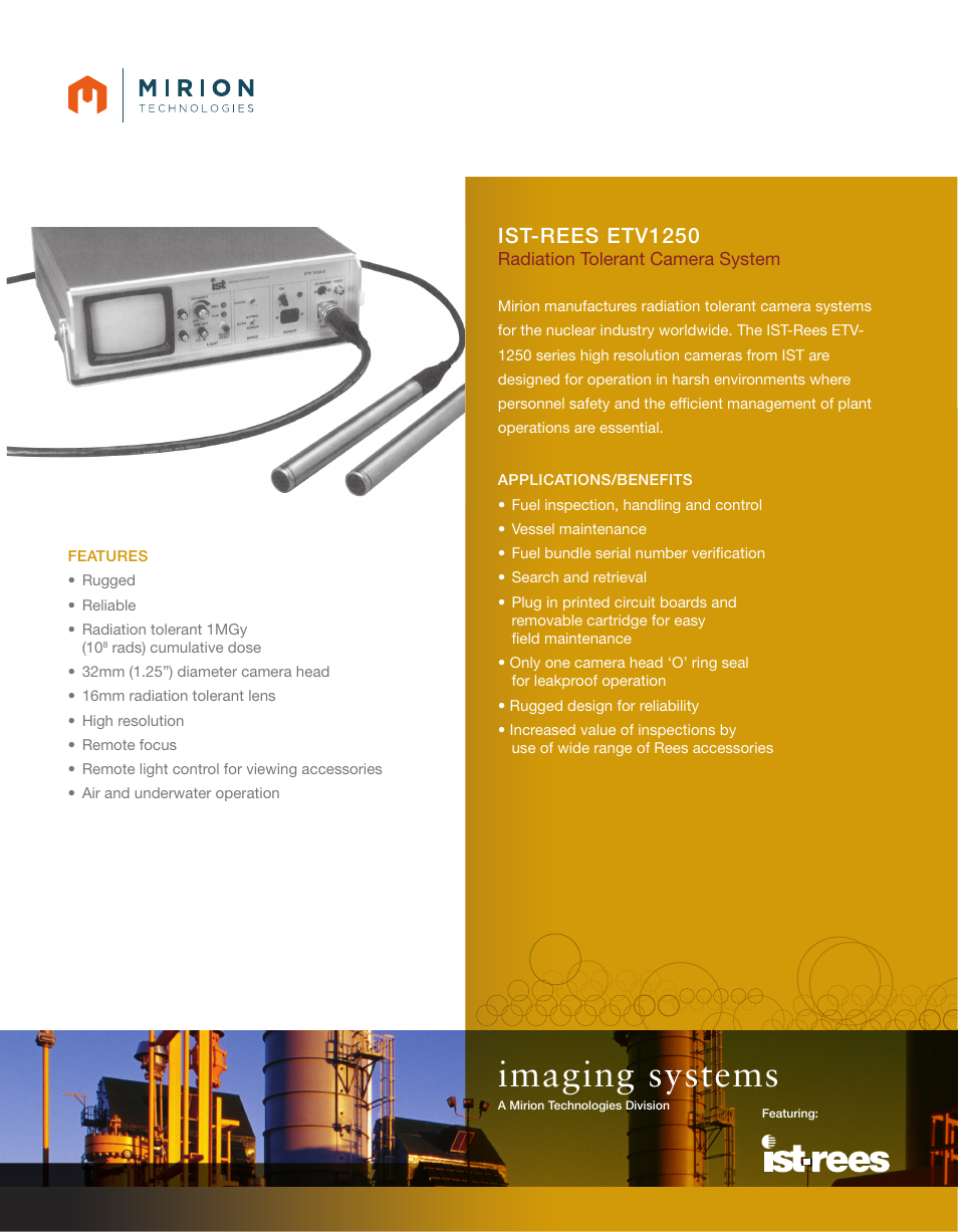 Mirion Technologies Ist-rees ETV1250 Viewing Attachments User Manual | 4 pages