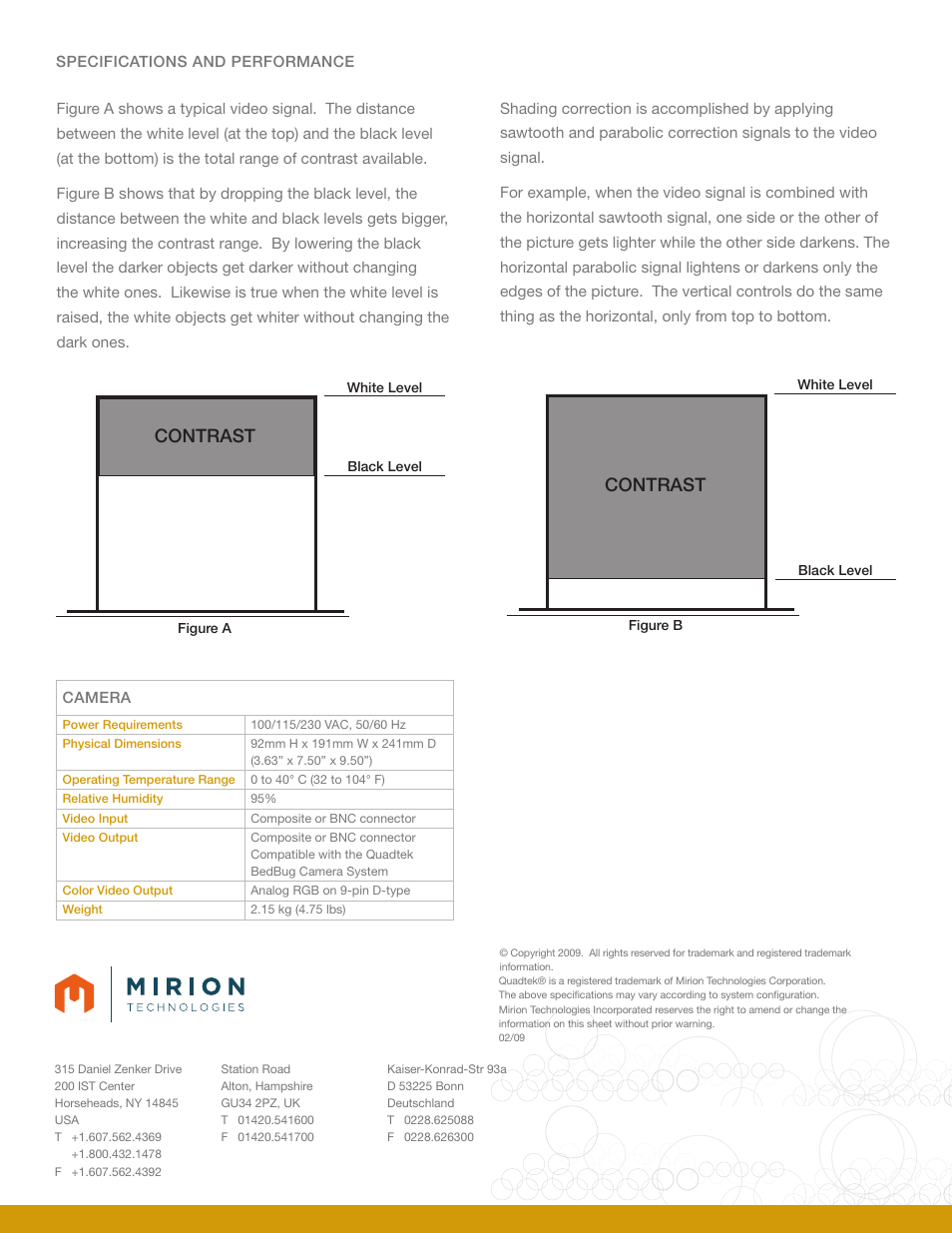 Contrast | Mirion Technologies M701 Color and Contrast Expander User Manual | Page 2 / 2