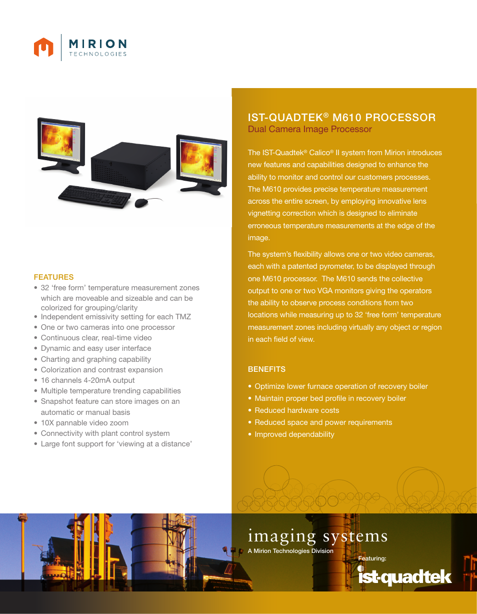 Mirion Technologies M610 Processor User Manual | 2 pages