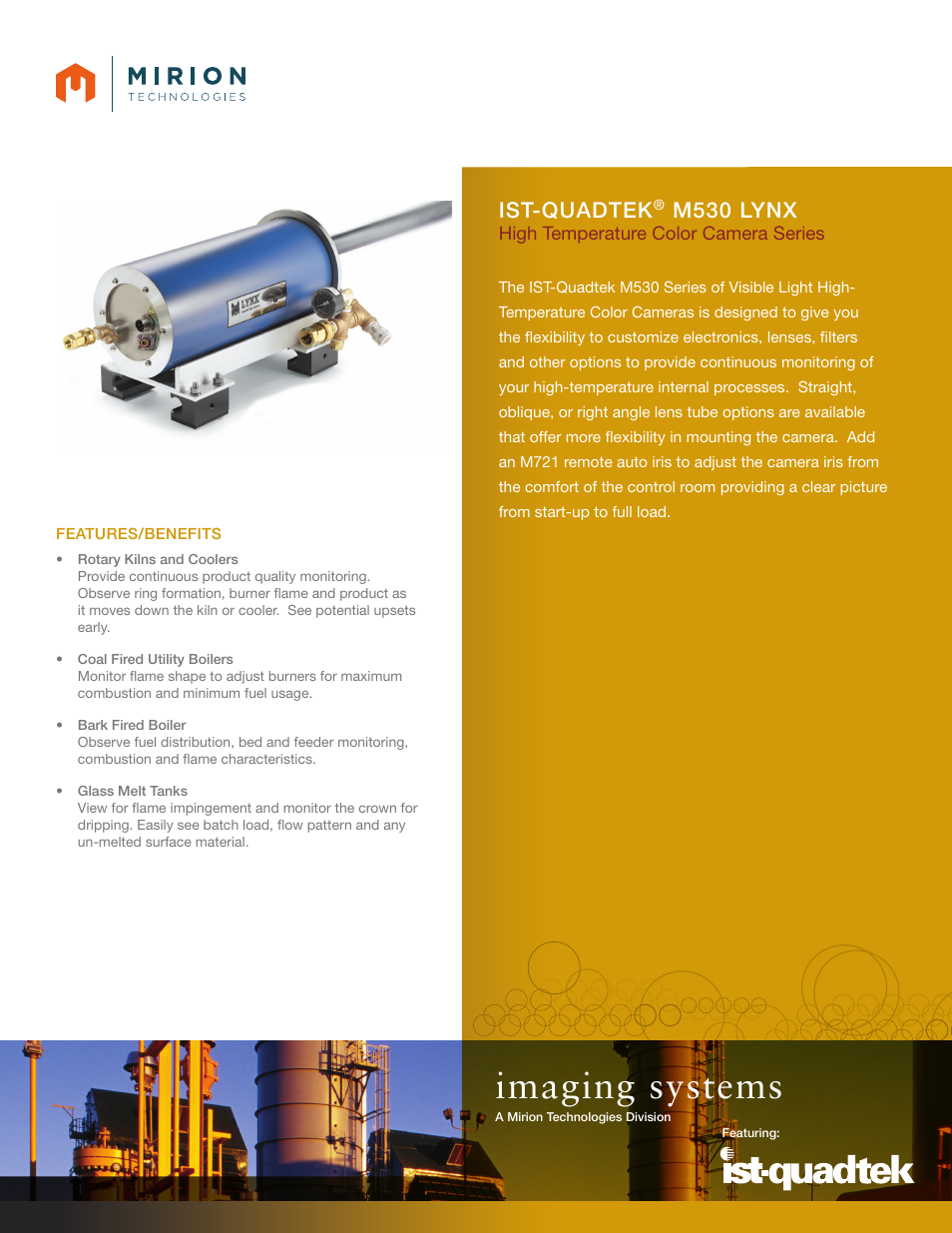 Mirion Technologies M530 LYNX User Manual | 2 pages