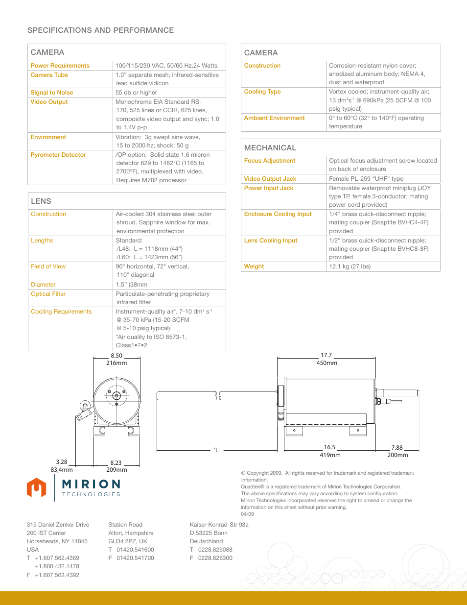 Mirion Technologies M330 BedBug II User Manual | Page 2 / 2