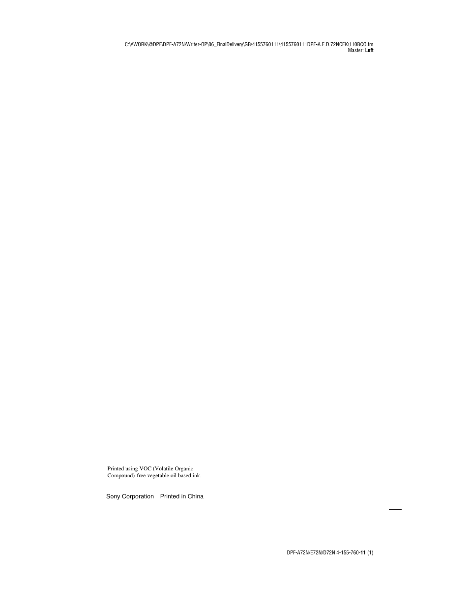 Sony DPF-D72N User Manual | Page 64 / 64