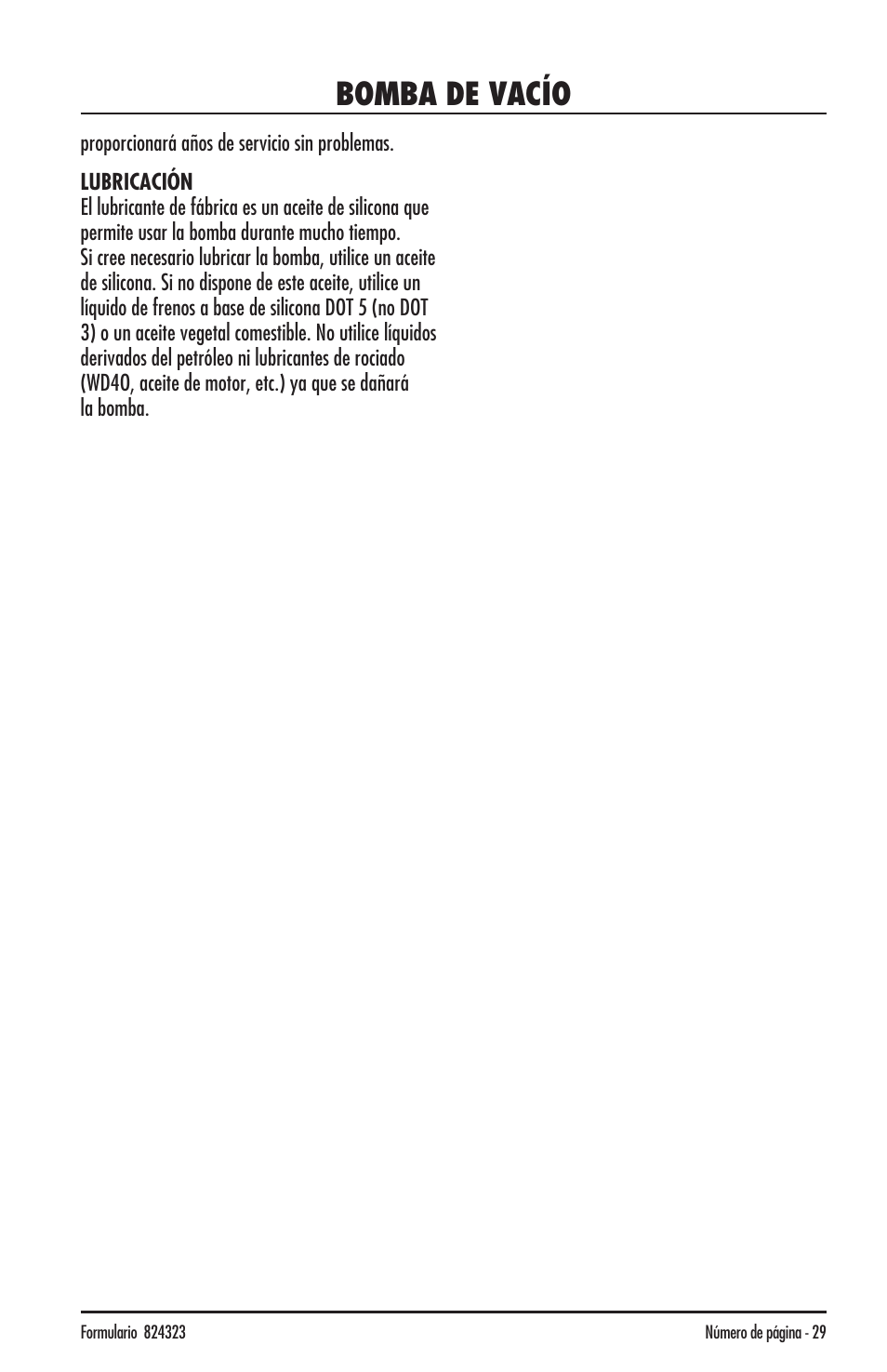 Bomba de vacío | Mityvac MV8500 silverline elite aUtoMotive test kit User Manual | Page 29 / 76