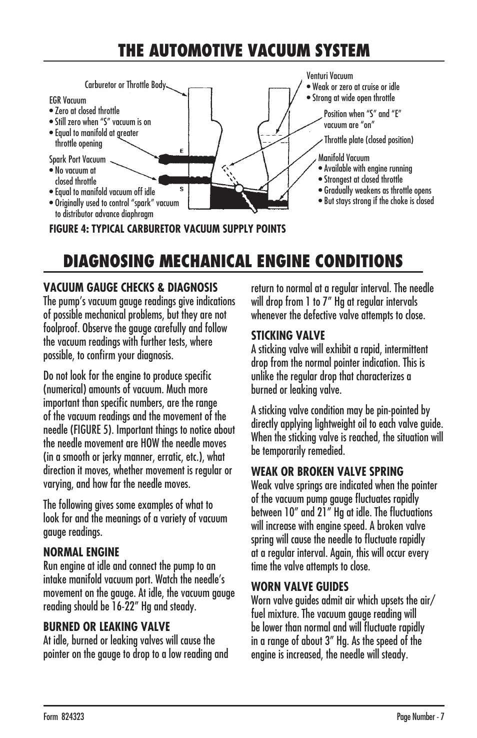 Mityvac MV8500 silverline elite aUtoMotive test kit User Manual | Page 7 / 76