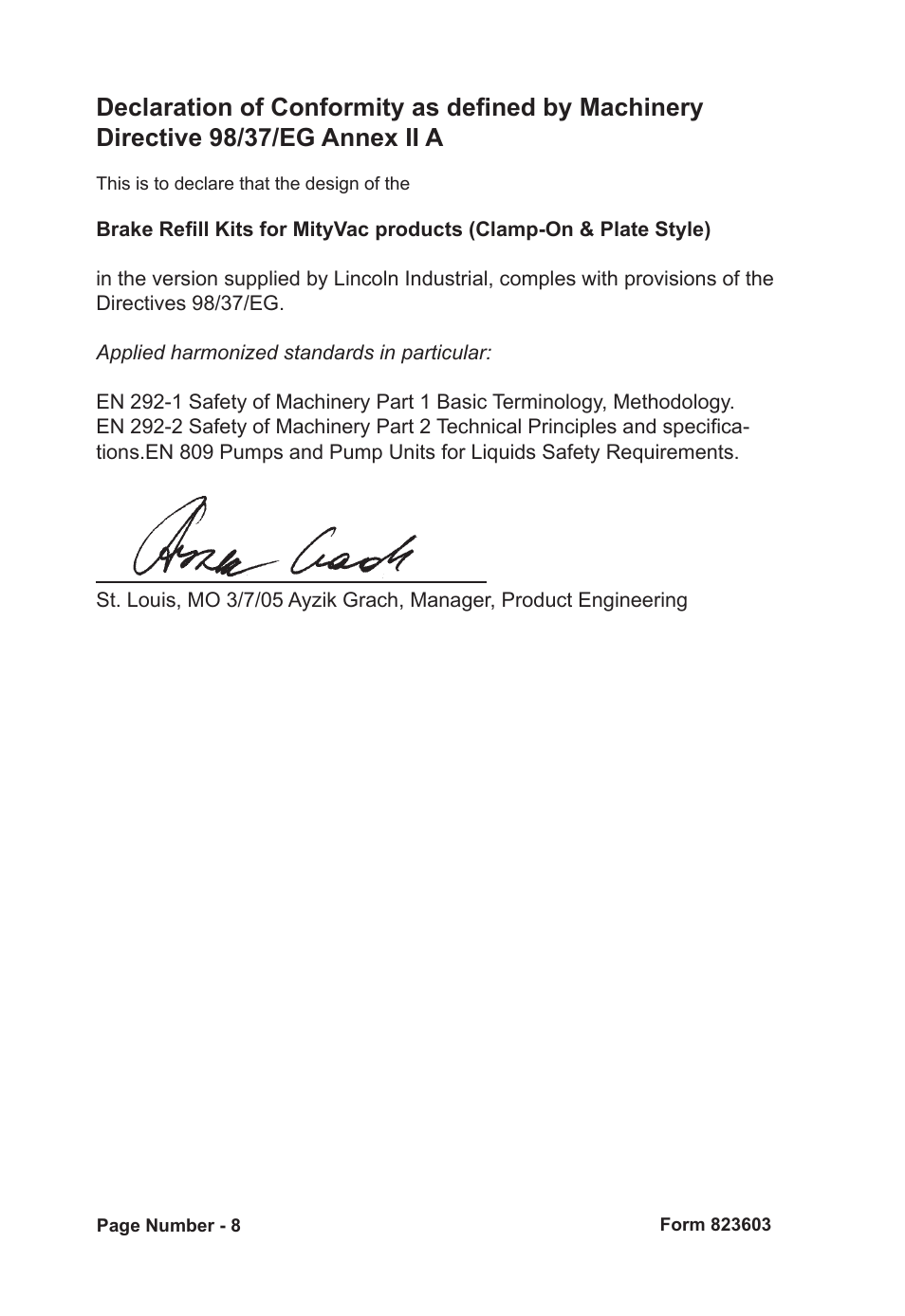 Mityvac MVA6836 MASTER AUTO-REFILL KIT User Manual | Page 8 / 36