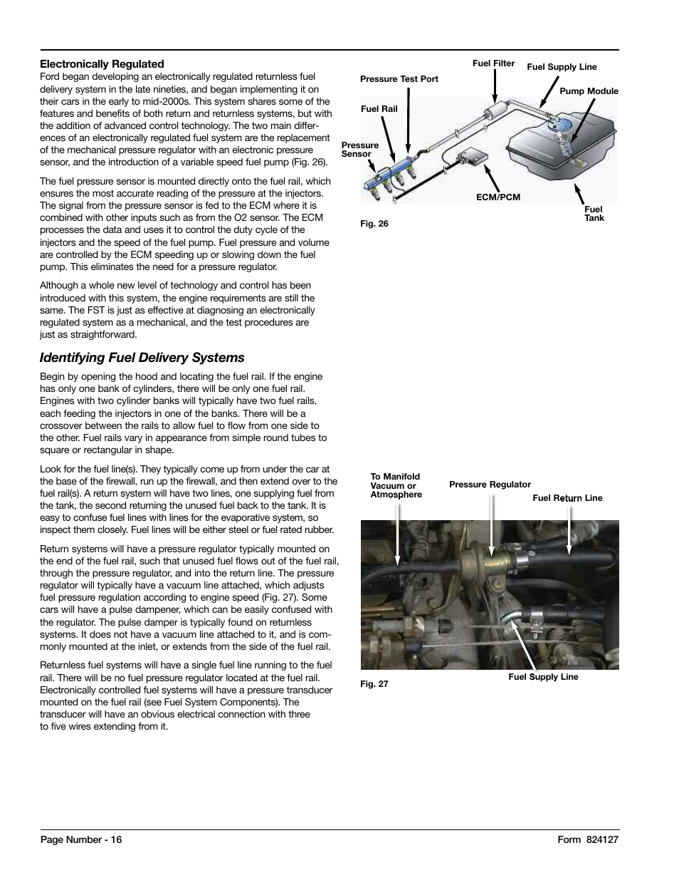 Identifying fuel delivery systems | Mityvac MV5545 FST PRO FUEL SYSTEM TESTER User Manual | Page 16 / 42