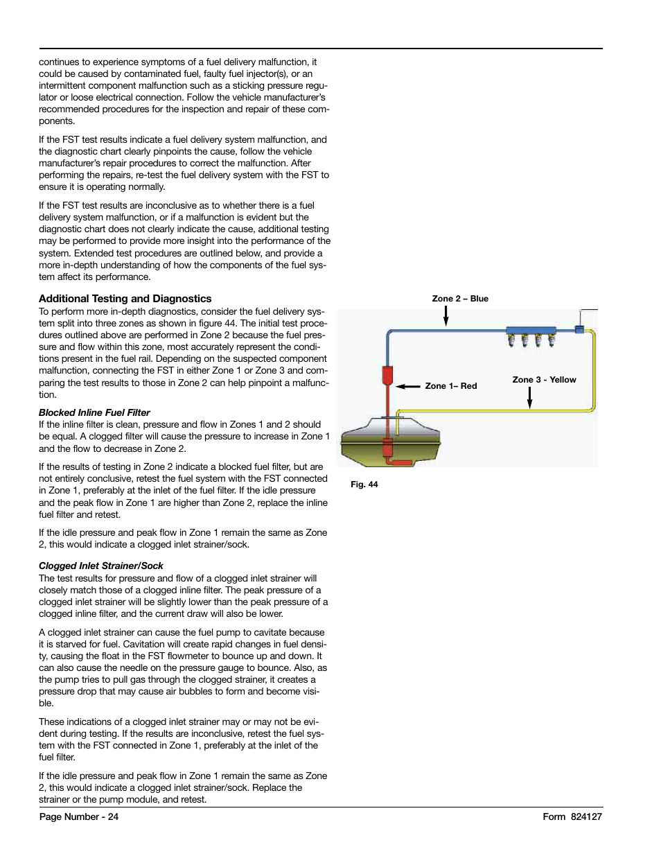 Mityvac MV5545 FST PRO FUEL SYSTEM TESTER User Manual | Page 24 / 42