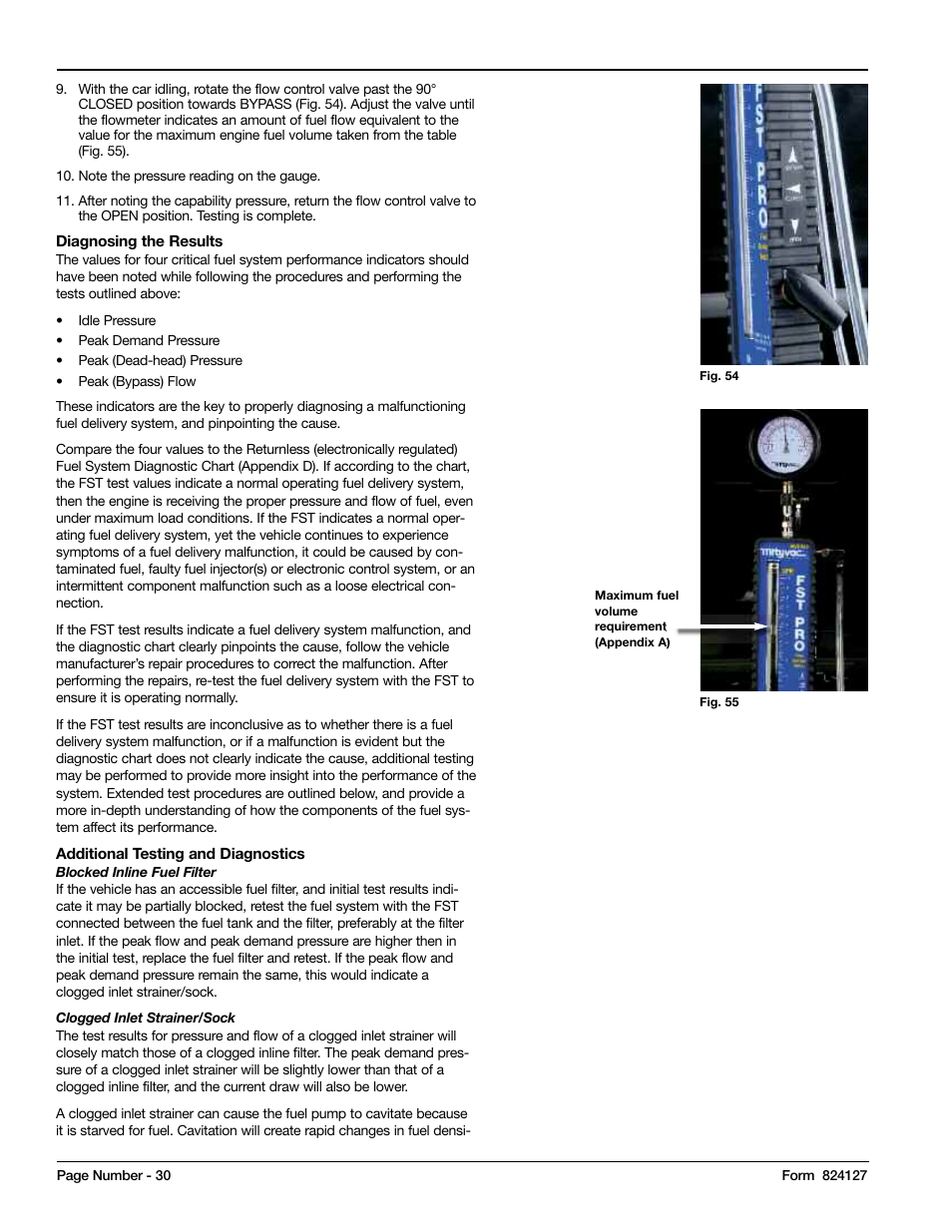 Mityvac MV5545 FST PRO FUEL SYSTEM TESTER User Manual | Page 30 / 42