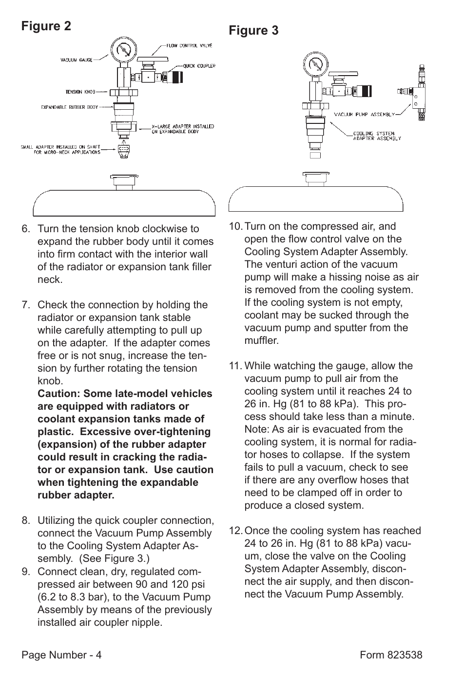 Figure 2, Figure 3 | Mityvac 04700 AirEvac User Manual | Page 4 / 20