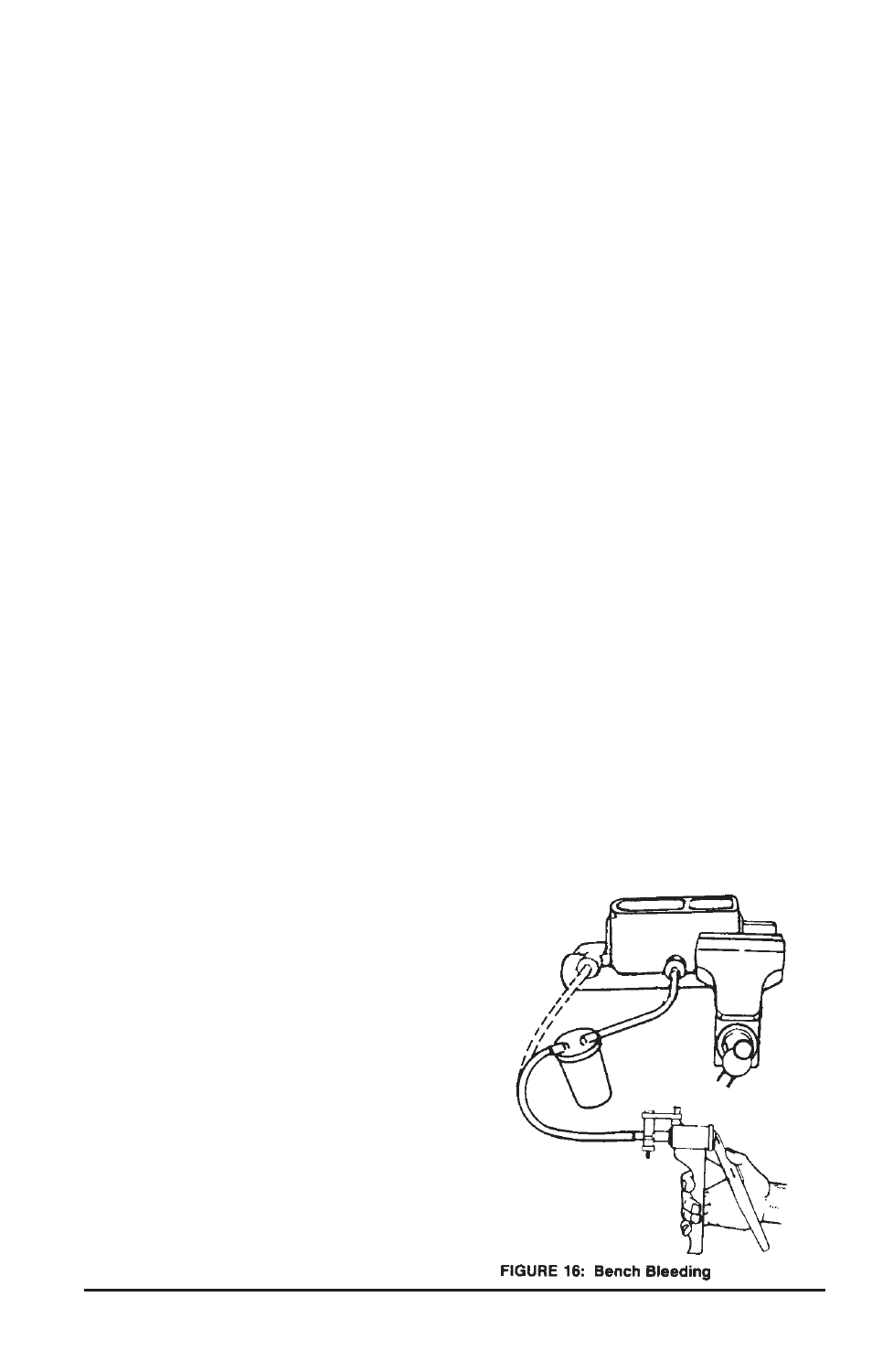 Troubleshooting, Bench bleedng the master cylinder | Mityvac 06820 Diesel Compression Test Adapters User Manual | Page 21 / 98