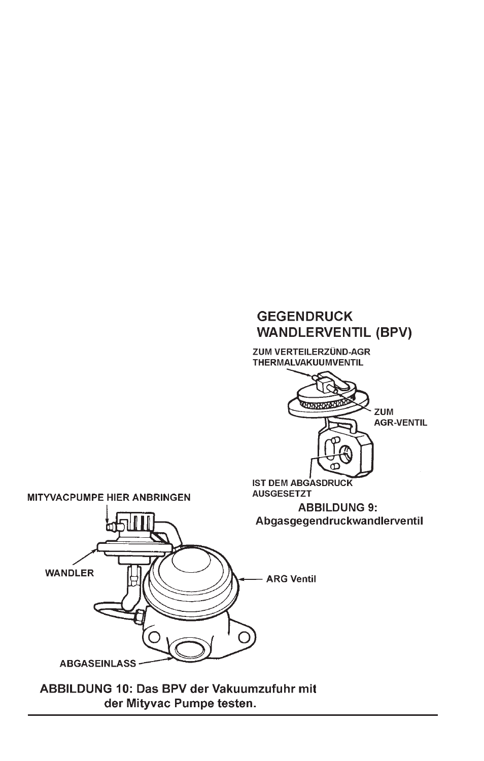 Der agr venturi vak- uumverstärker, Wartungsverfahren | Mityvac 06820 Diesel Compression Test Adapters User Manual | Page 60 / 98