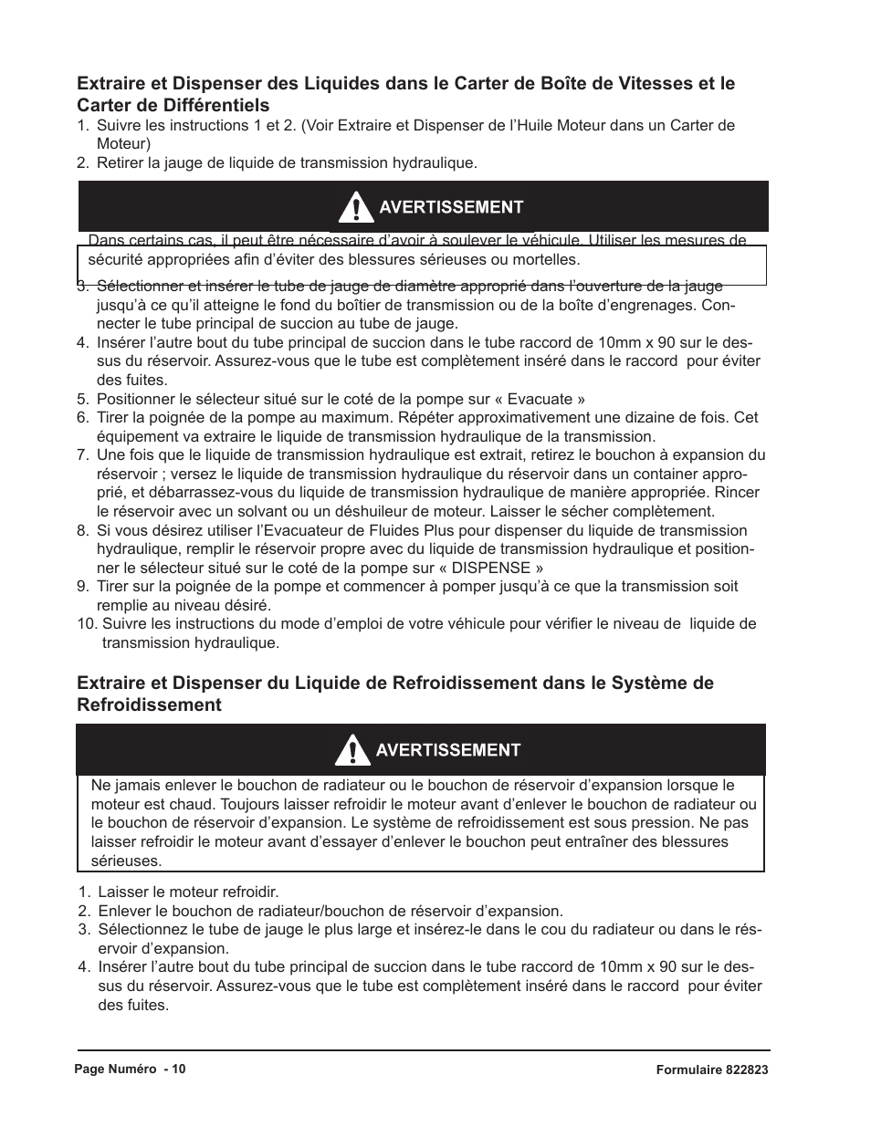 Mityvac 07201 FLUID EVACUATOR PLUS User Manual | Page 10 / 24