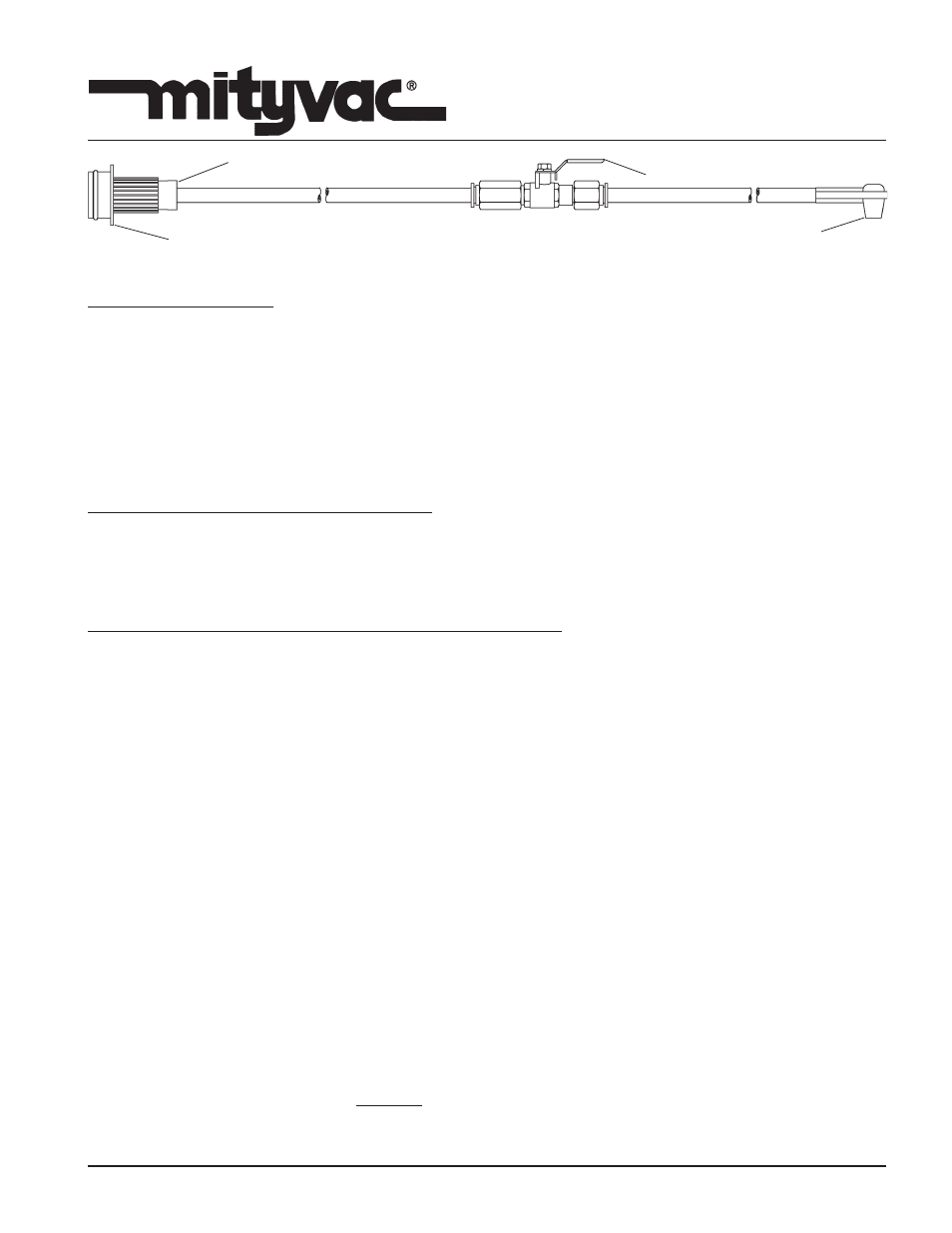 Mityvac 07205 BRAKE BLEEDING KIT User Manual | 2 pages
