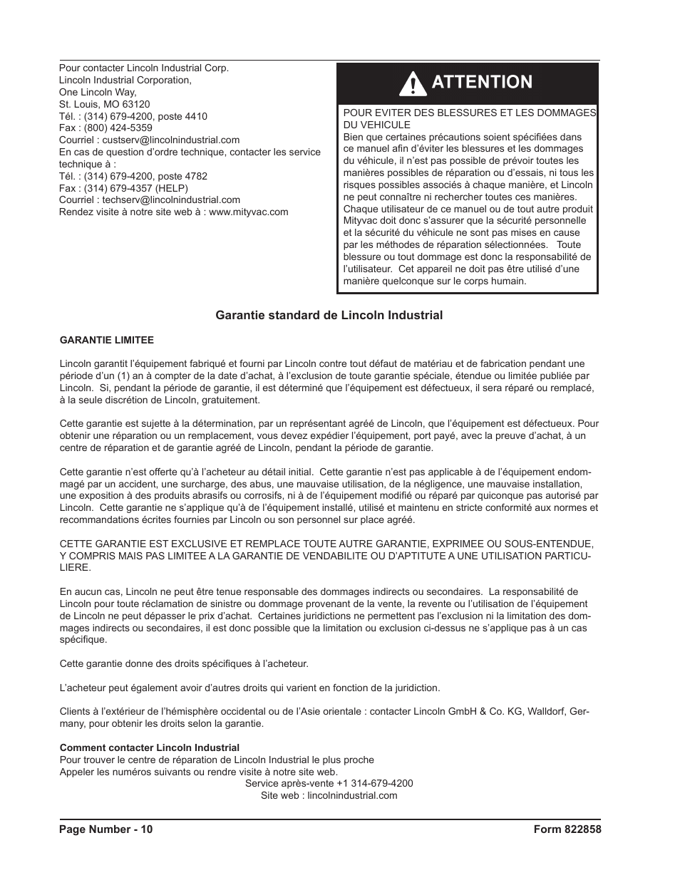 Mityvac MV5534 Analog Diesel Compression Tester User Manual | Page 10 / 20